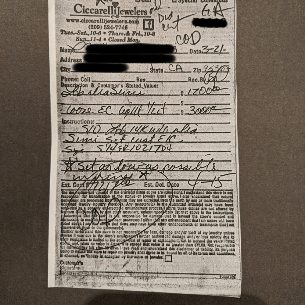 1/2ct Emerald Cut Ring - image 8